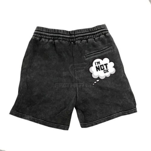 ***PRE ORDER*** Prince Evan “I’m Not Ok” Sun Faded Shorts