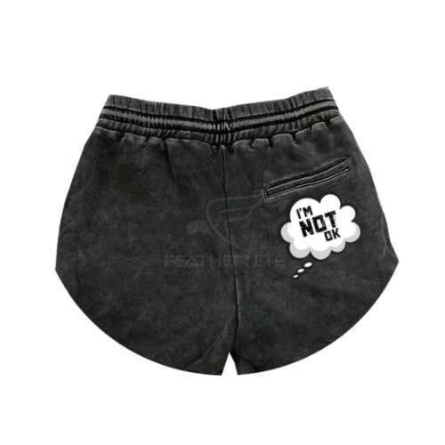 ***PRE ORDER*** Prince Evan “I’m Not Ok” Sun Faded Shorts